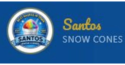 Santos Snow Cones logo