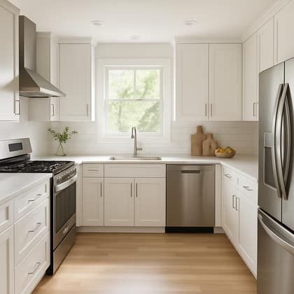 Sample completed kitchen remodel